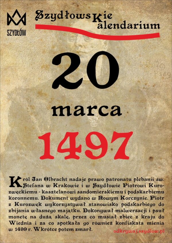 20 marca 1497