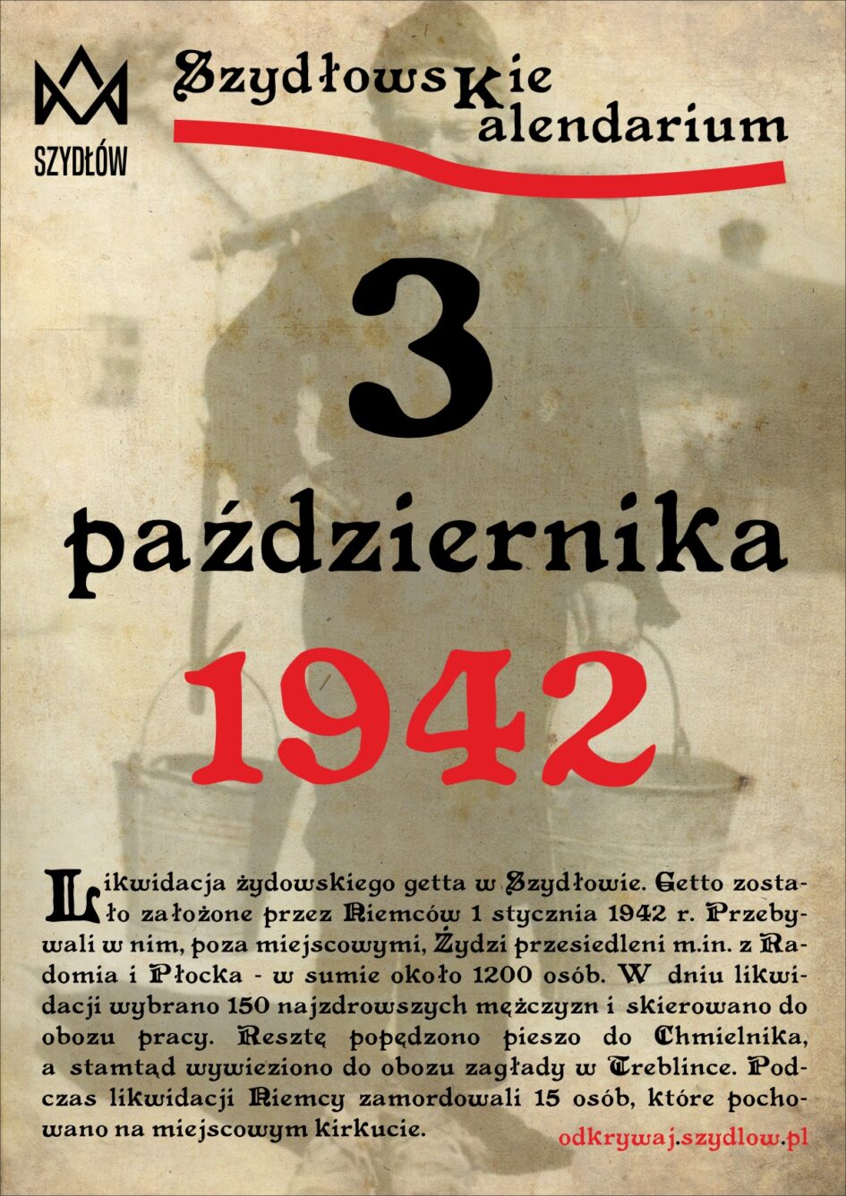 Likwidacja getta żydowskiego 3 października 1942 r.